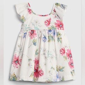Baby Floral Ruffle Dress | Gap